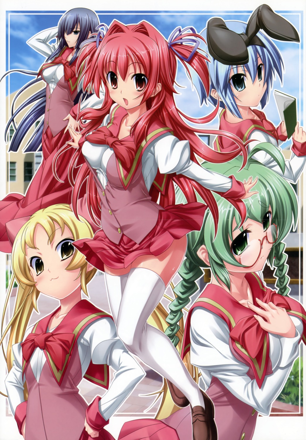 crease, fixme, koi_katsu, megane, satou_takumi, seifuku, silhouette_(studio), thighhighs