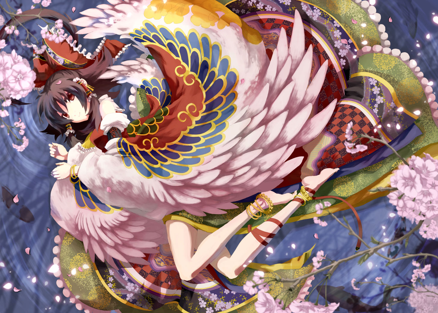 9ji, hakurei_reimu, japanese_clothes, touhou