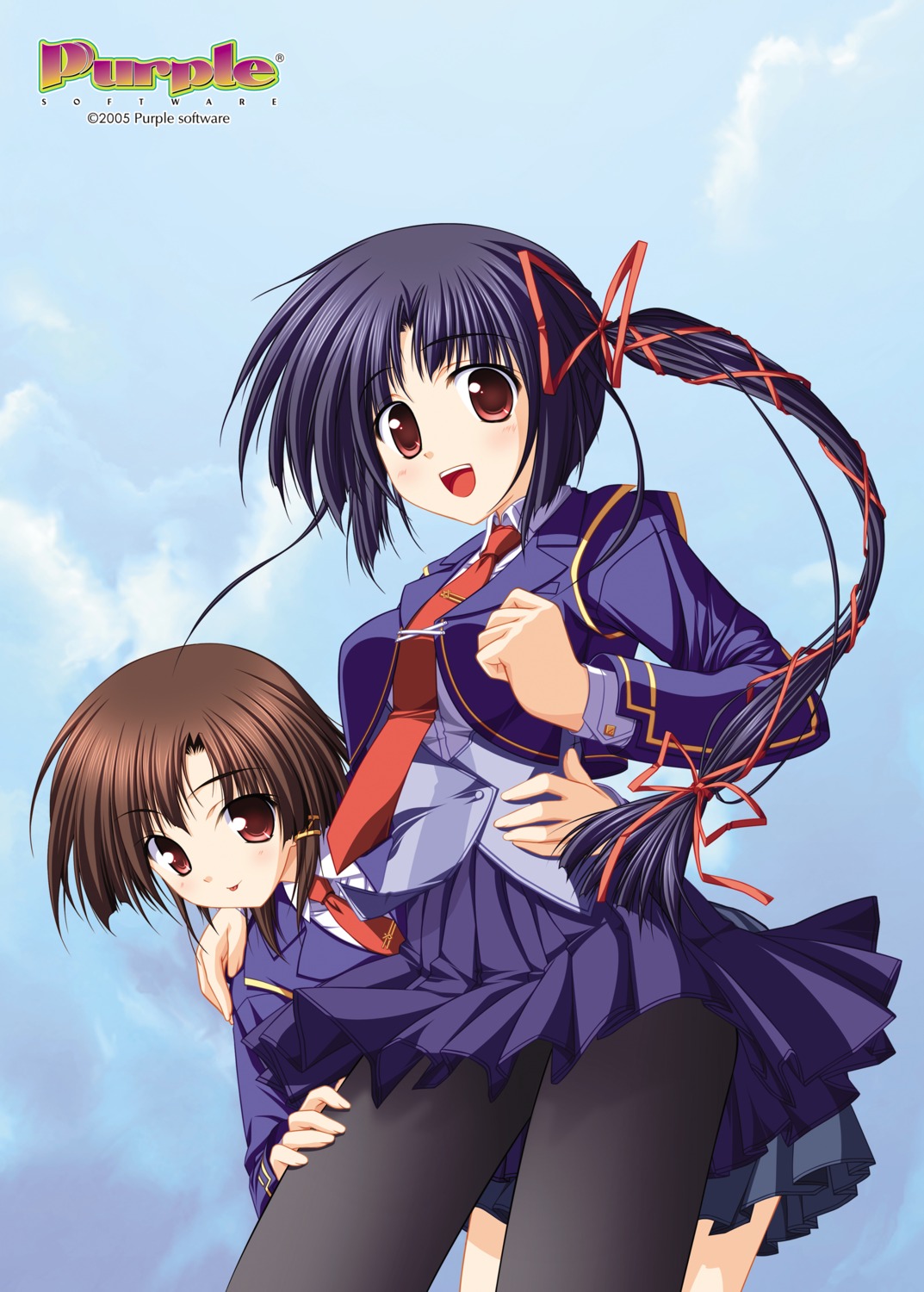 akiiro_renka, nanjou_ibuki, niiyama_aoi, pantyhose, purple_software, seifuku, tsukimori_hiro