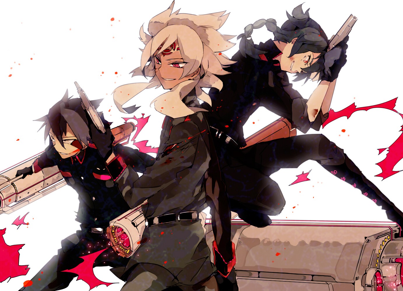 gun, inazuma_eleven, male, suou
