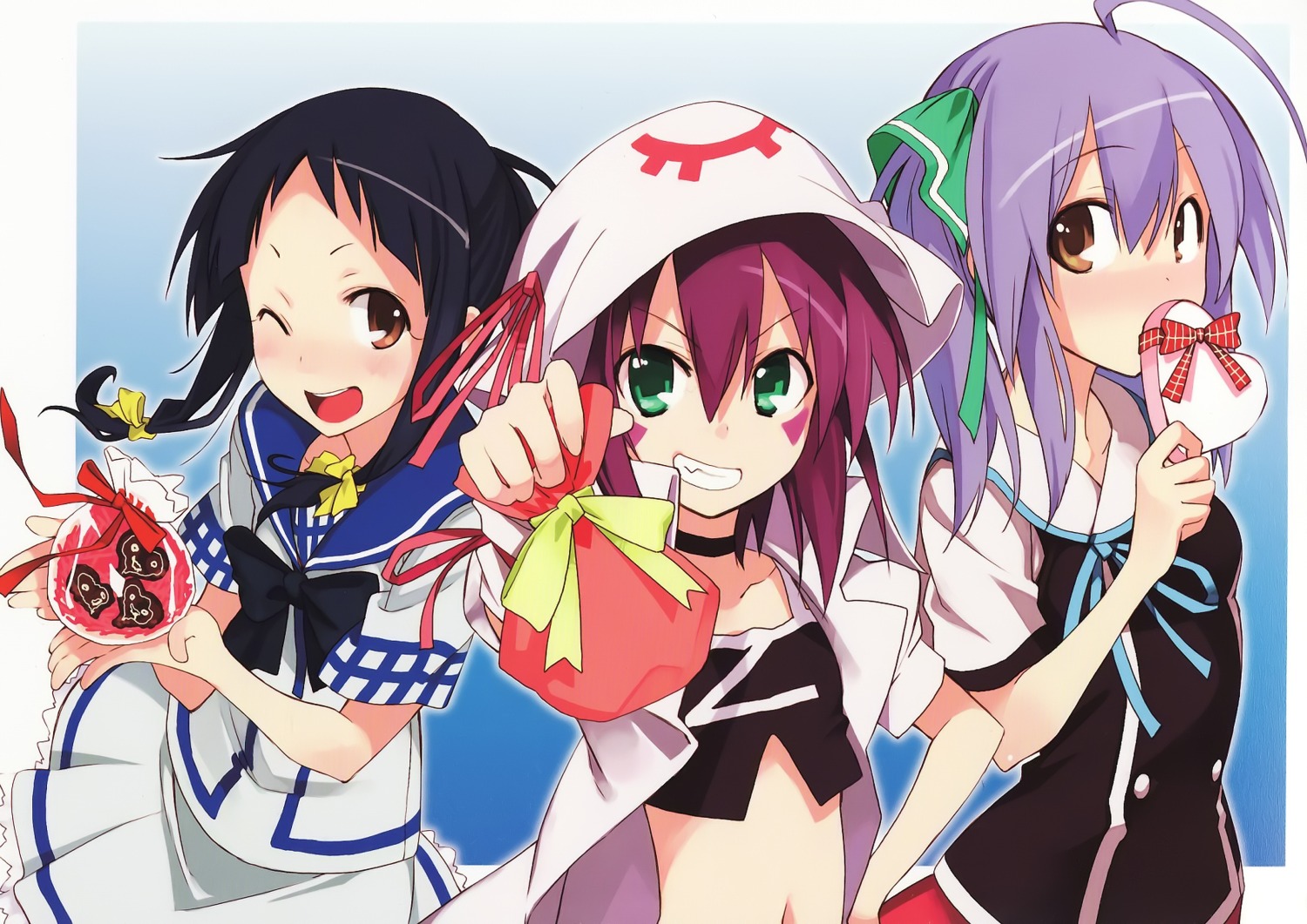 jpeg_artifacts, kounagi_yui, merry_nightmare, tachibana_isana, ushiki_yoshitaka, yumekui_merry