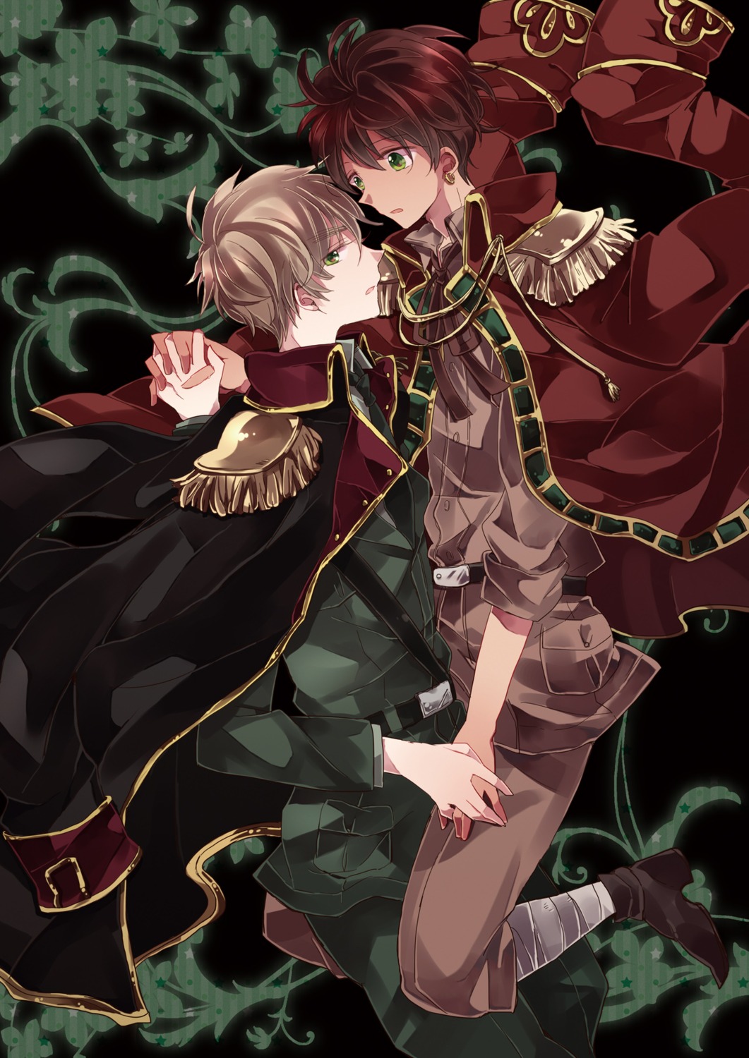 hetalia_axis_powers, male, saemi, spain, united_kingdom