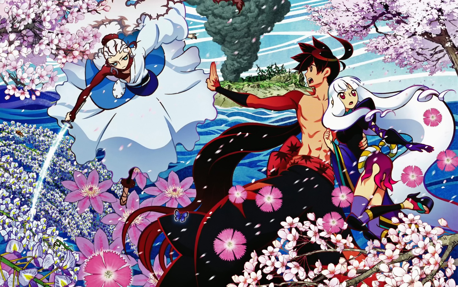 katanagatari, sabi_hakuhei, togame, wallpaper, yasuri_shichika