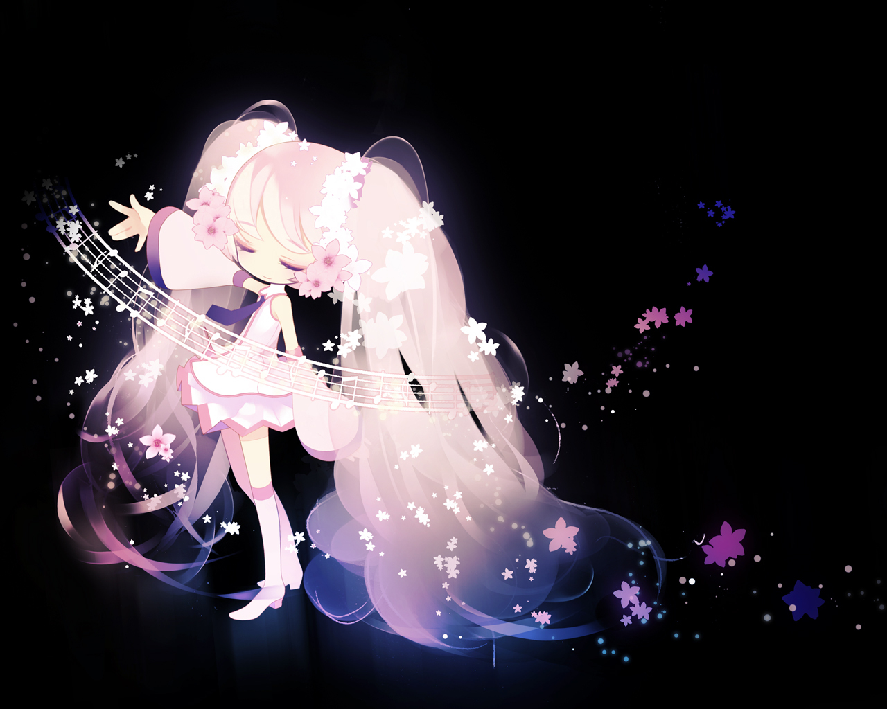 dress, hatsune_miku, putidevil, sakura_miku, vocaloid, wallpaper