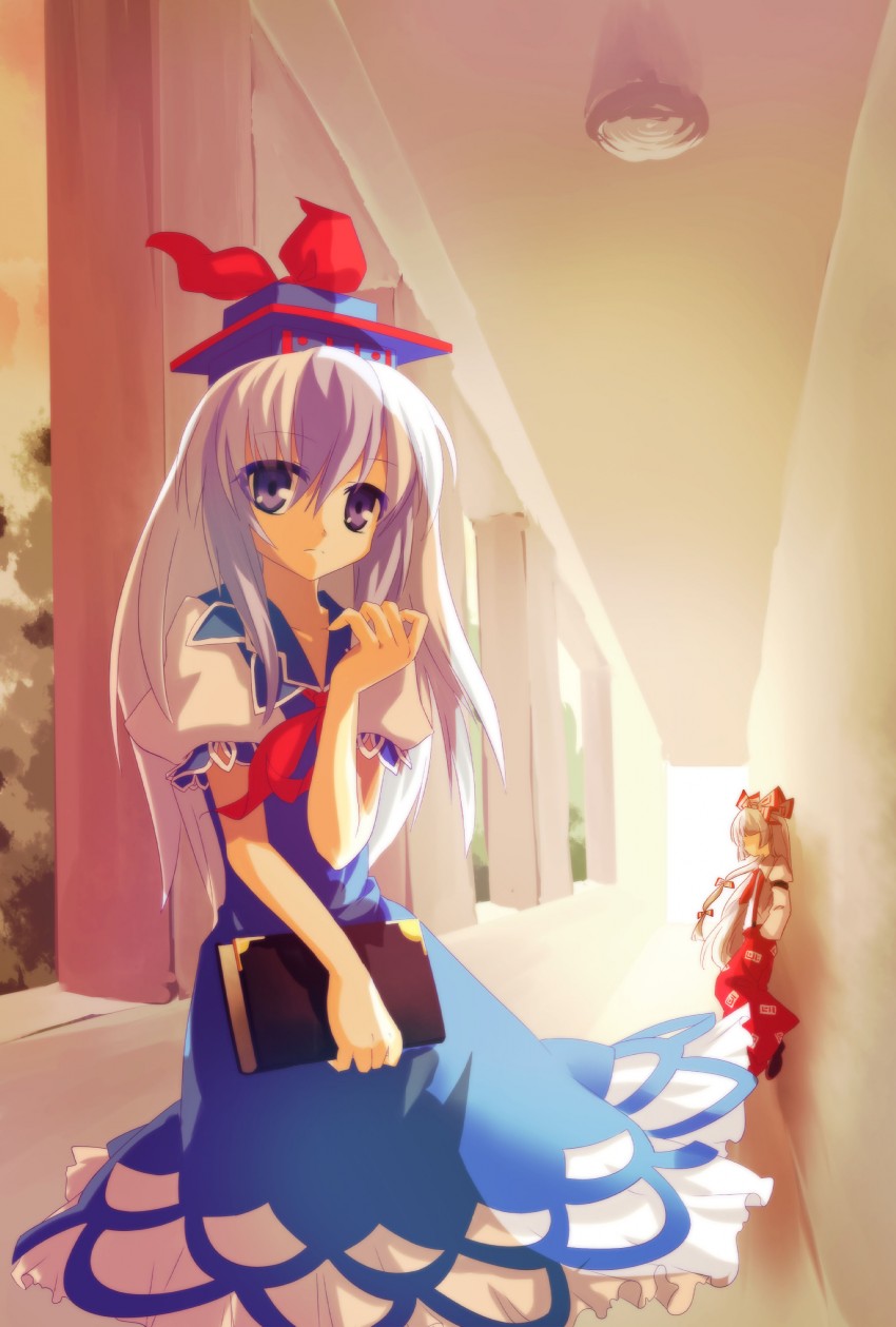fujiwara_no_mokou, kamishirasawa_keine, kaze_yetworldview, touhou