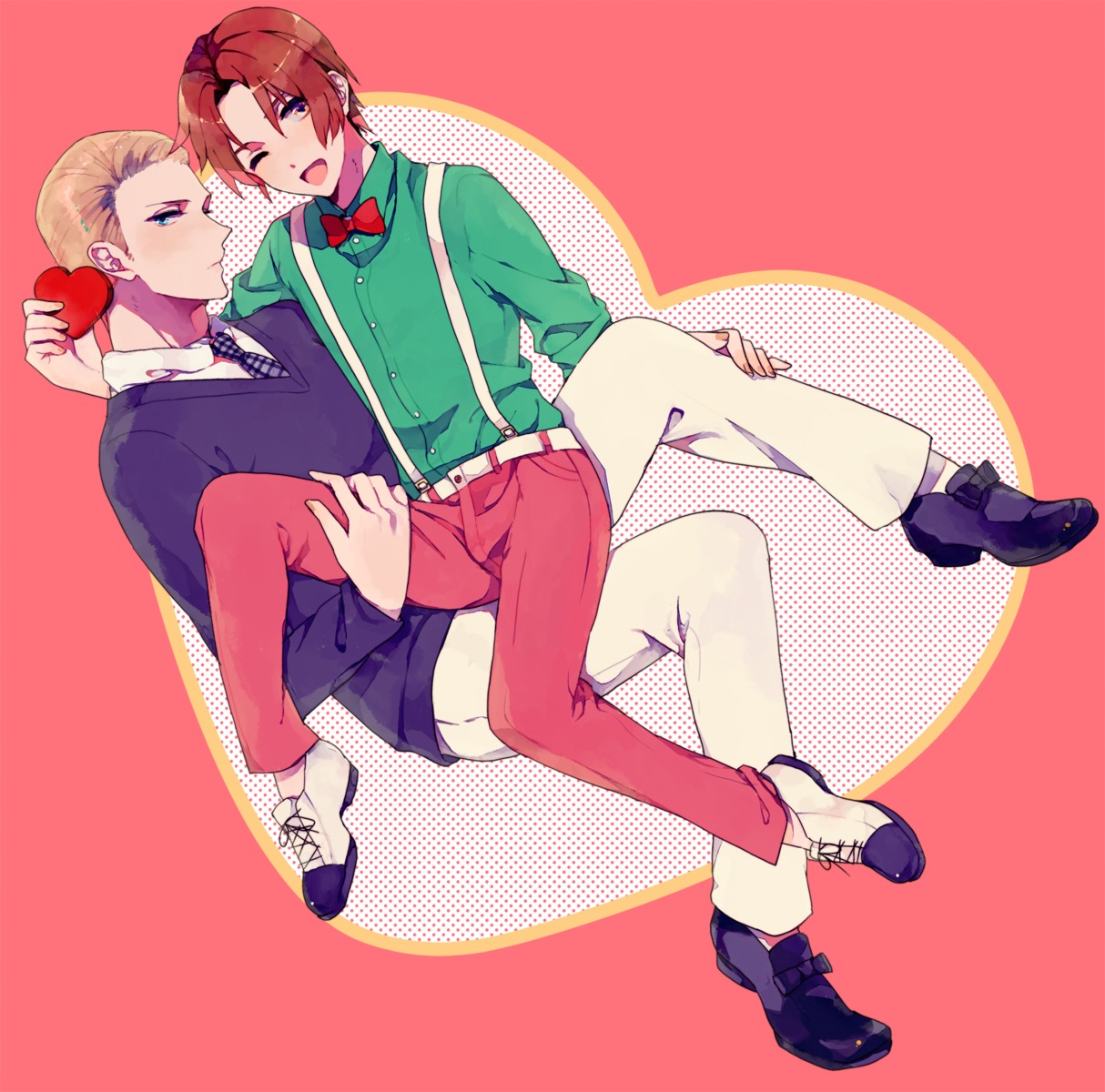 belluch, germany, hetalia_axis_powers, male, north_italy, yaoi