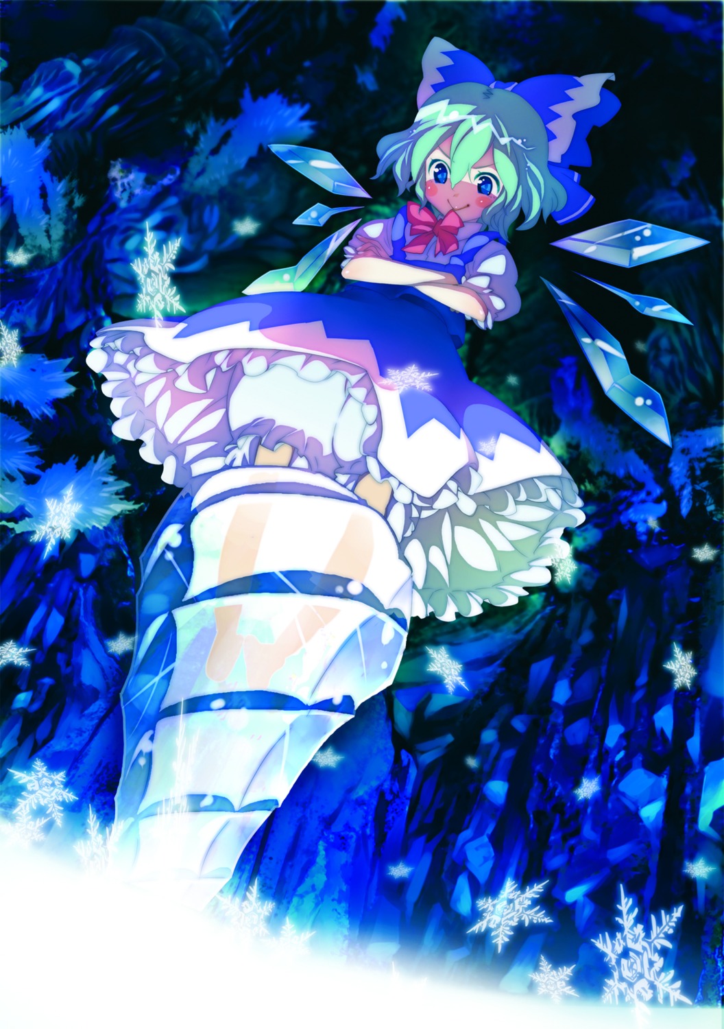 bloomers, cirno, sora_tokumo, touhou