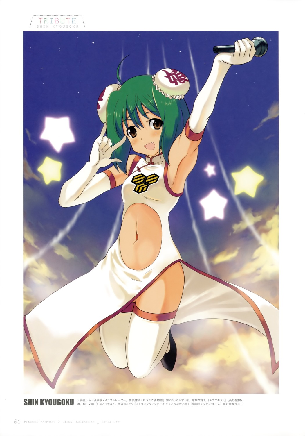 chinadress, kyougoku_shin, macross, macross_frontier, ranka_lee, thighhighs