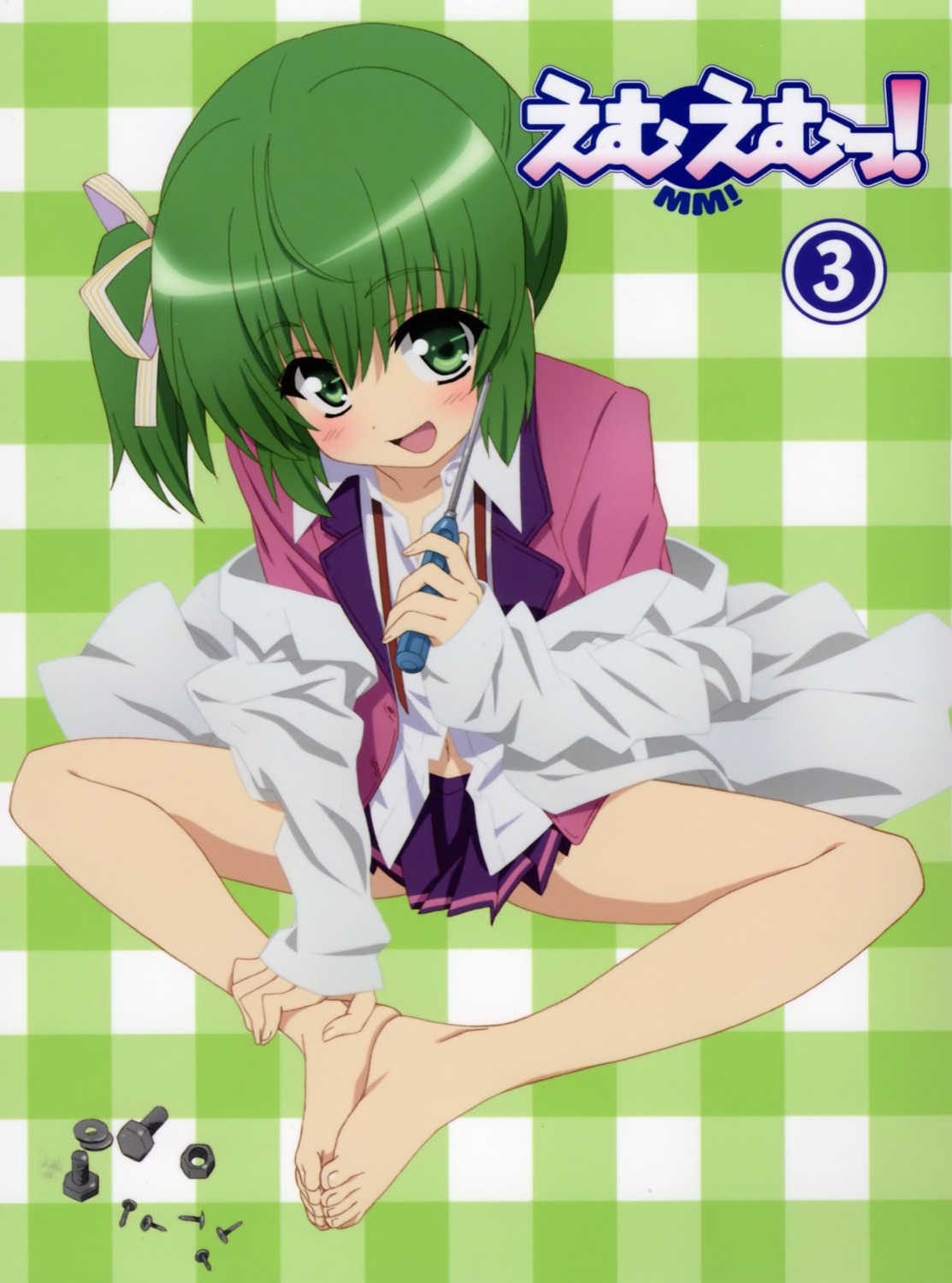 disc_cover, feet, hiiragi_noa, mm!, seifuku