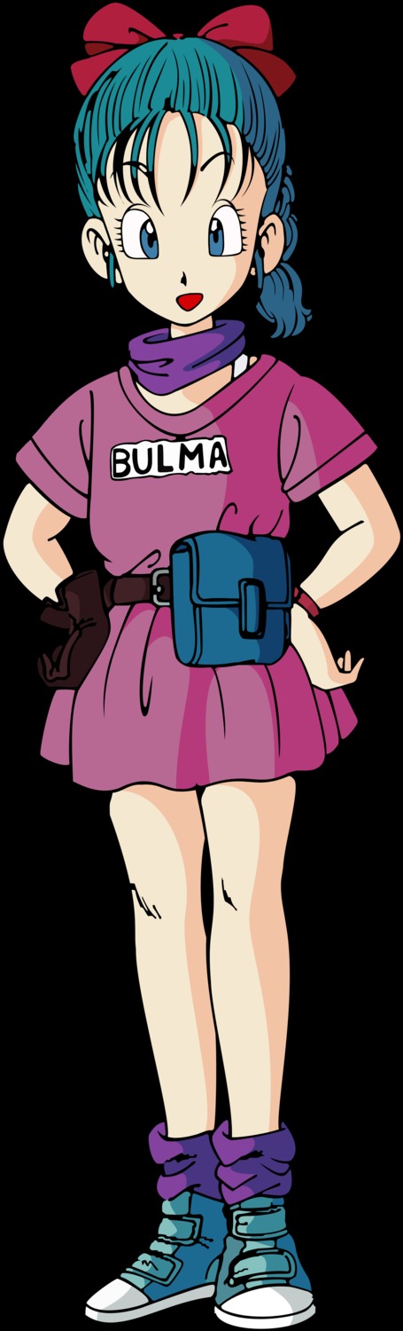 bulma, dragon_ball, vector_trace