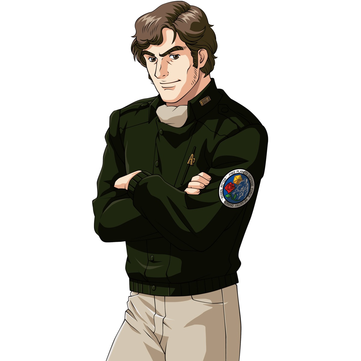 ginga_eiyuu_densetsu, male, walter_von_schenkopp