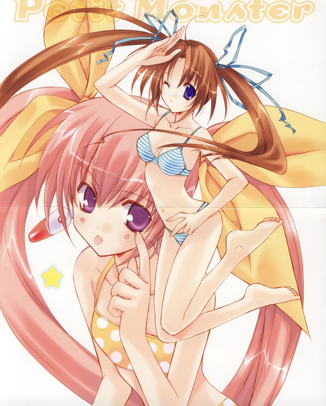 bikini, crease, fixme, melty_bagel, nanase_aoi, puchimon, ringo, swimsuits