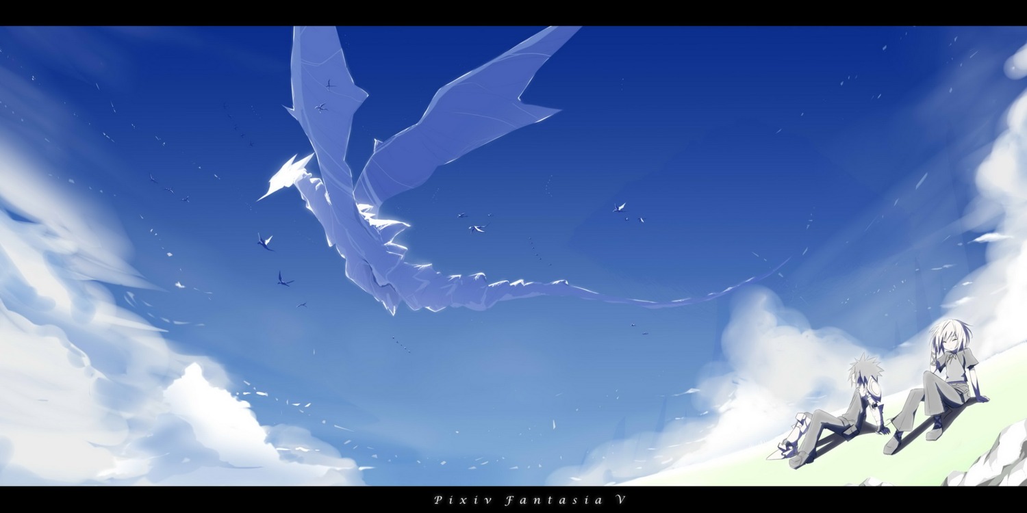 landscape, pixiv_fantasia_v, sky-freedom