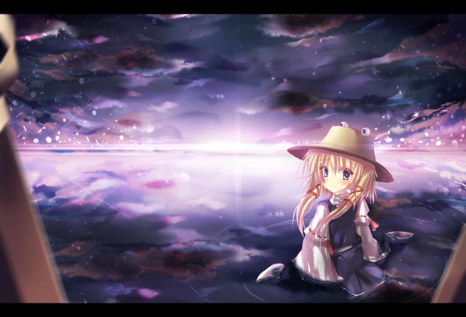 ha_ru, landscape, moriya_suwako, touhou