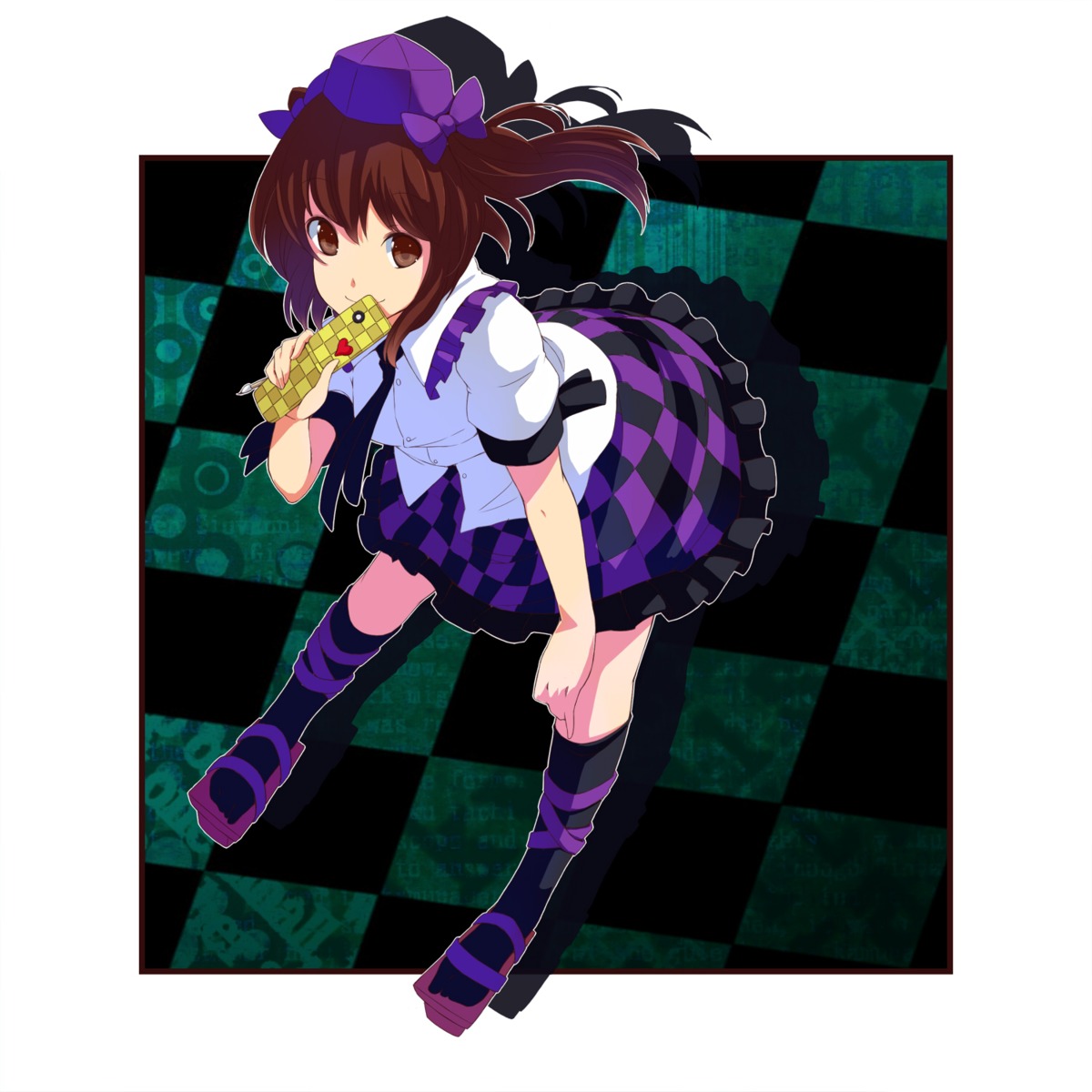 himekaidou_hatate, touhou, tsuttsu