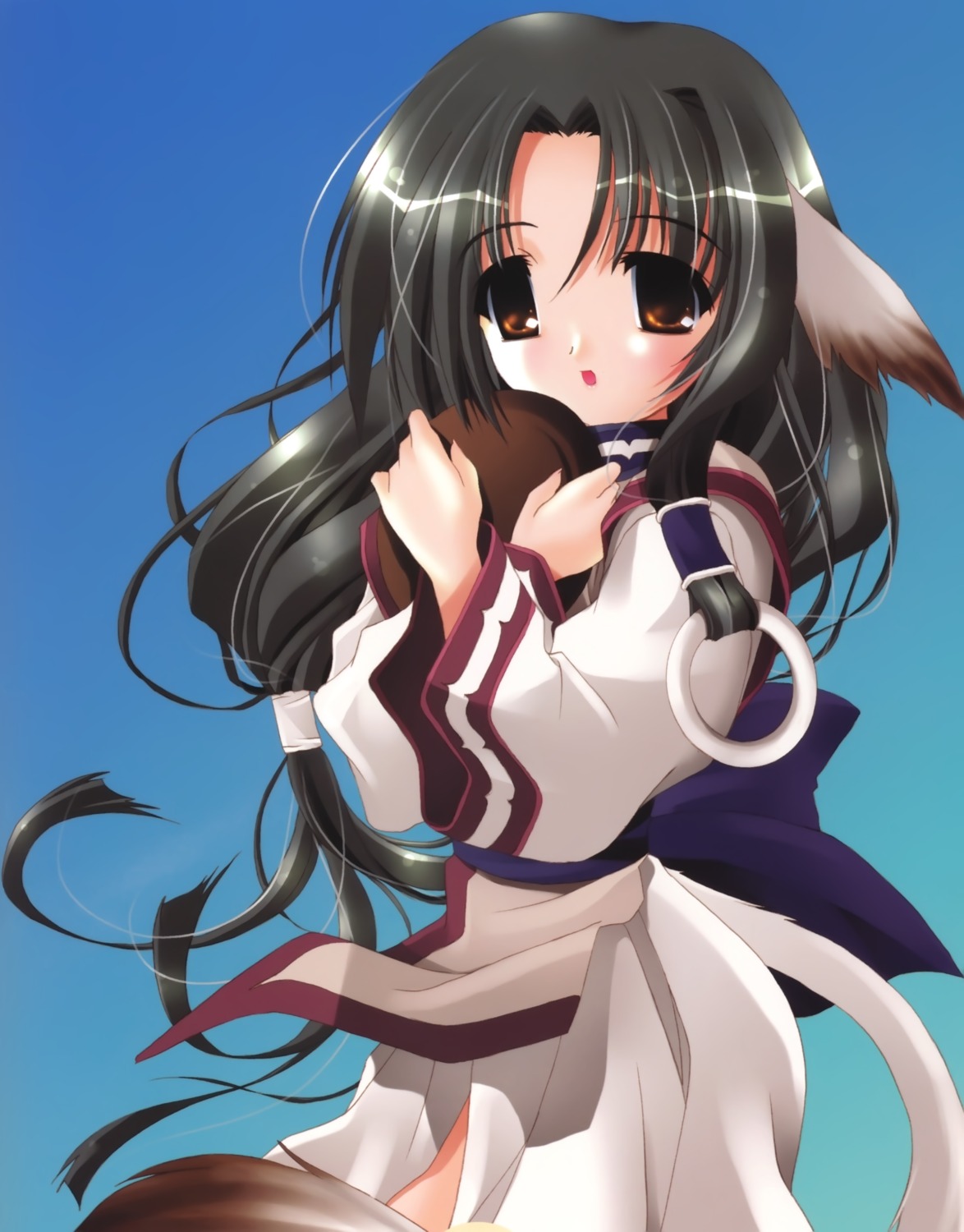 animal_ears, eruruu, ohno_tetsuya, tail, utawarerumono