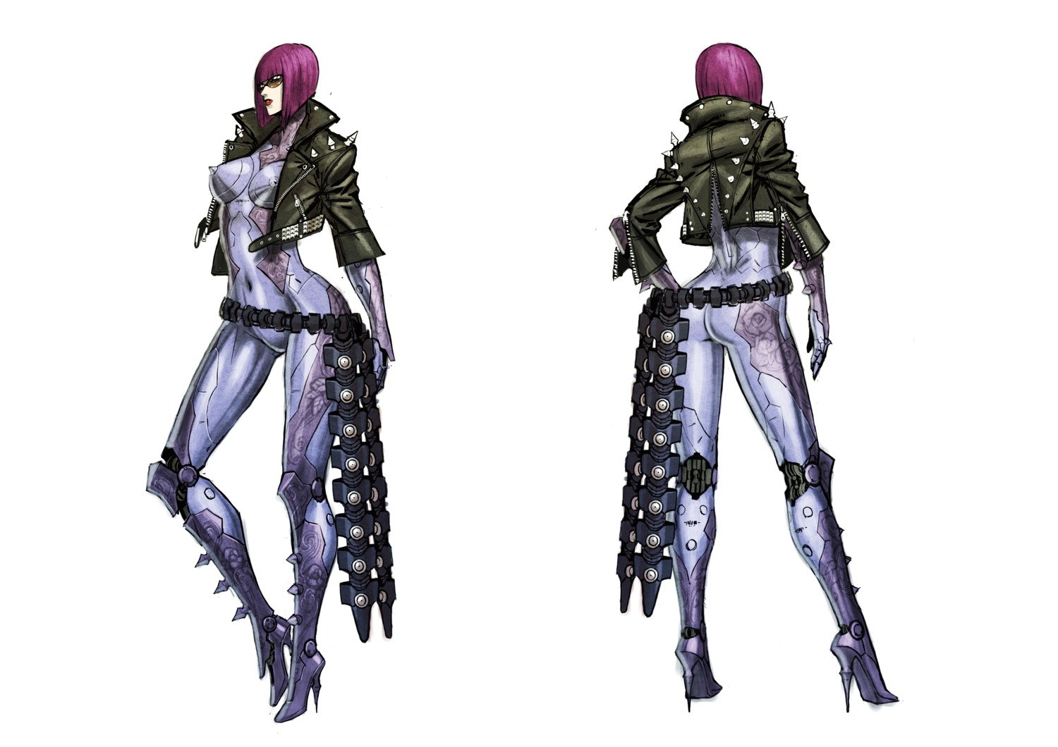 bodysuit, matilda_(max_anarchy), max_anarchy, megane, sword