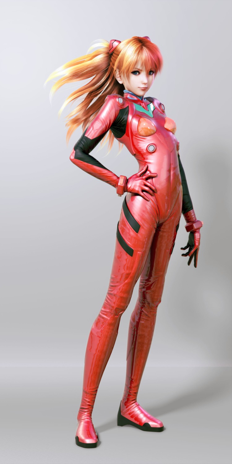 bodysuit, ikedan, jpeg_artifacts, neon_genesis_evangelion, souryuu_asuka_langley