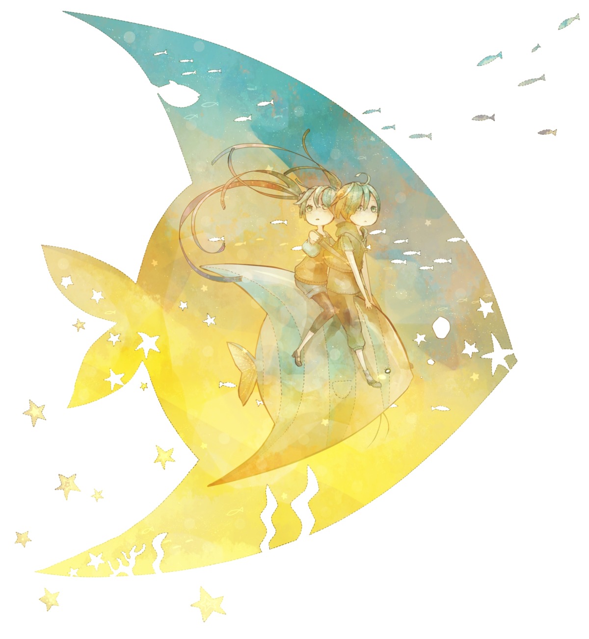 genderswap, hatsune_miku, hatsune_mikuo, mizutamari_tori, vocaloid