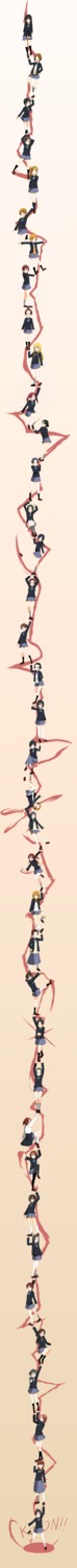 akiyama_mio, hirasawa_yui, k-on!, kotobuki_tsumugi, manabe_nodoka, nekomatagi, pantyhose, seifuku, tainaka_ritsu