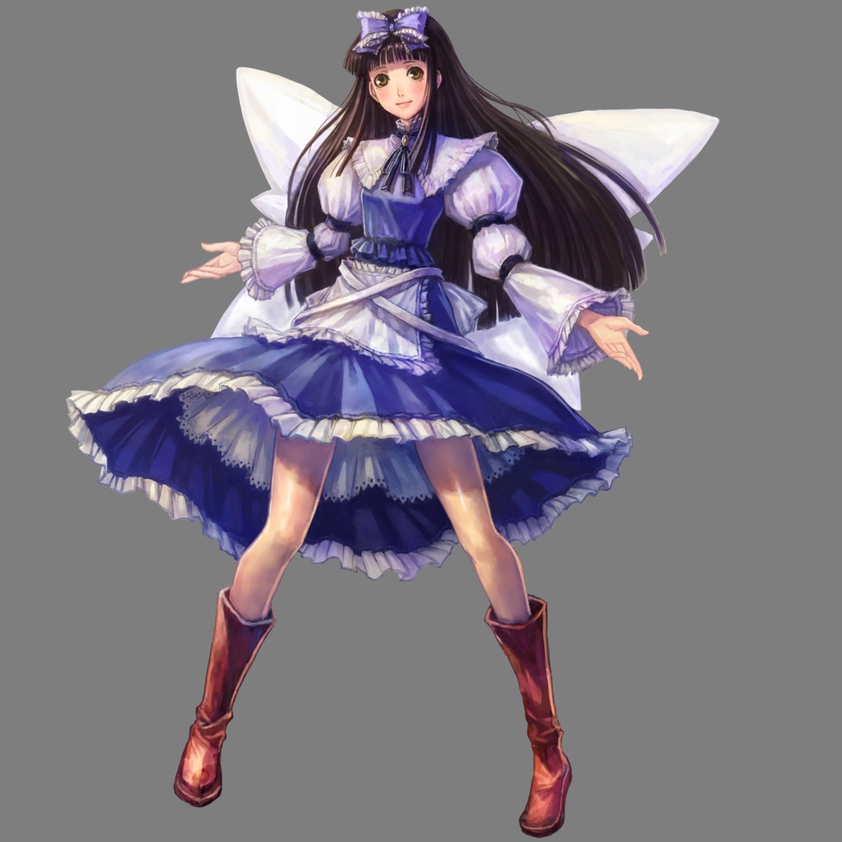 docoi, star_sapphire, touhou, transparent_png, wings