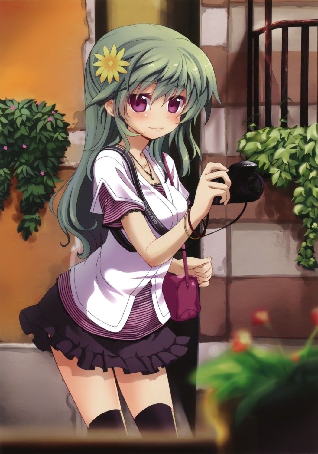 minamura_halki, thighhighs
