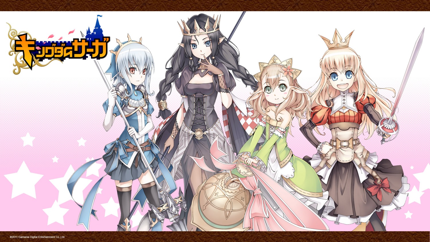kingdom_saga, thighhighs, wallpaper