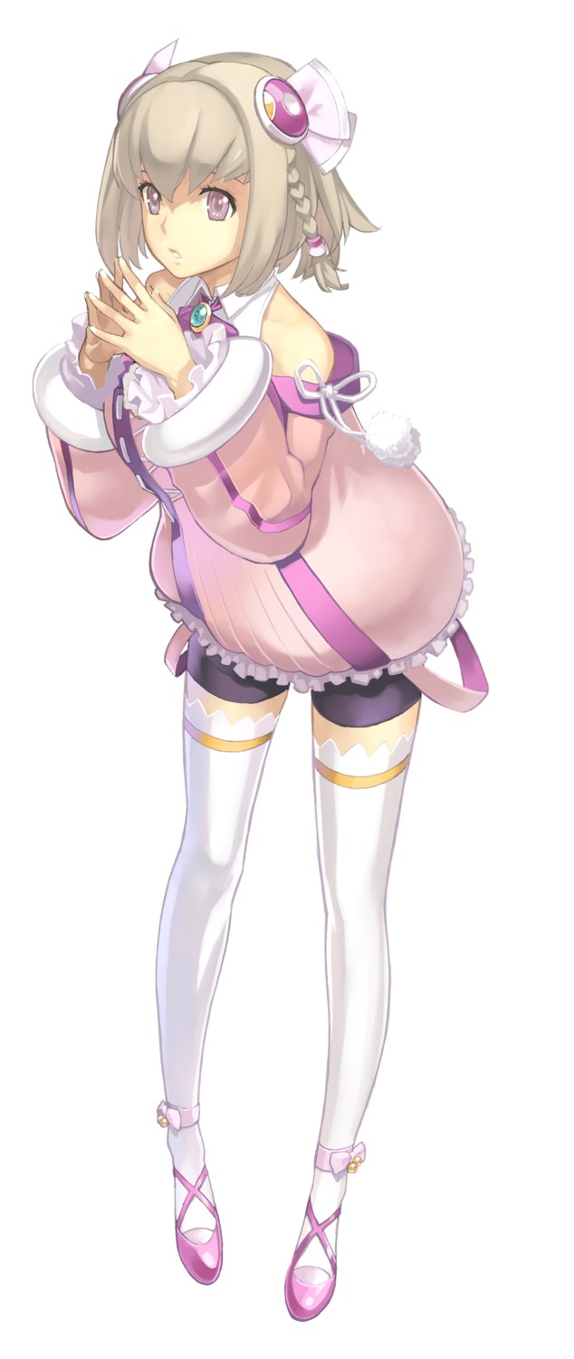ar_tonelico, ar_tonelico_3, nagi_ryou, saki_(ar_tonelico), thighhighs