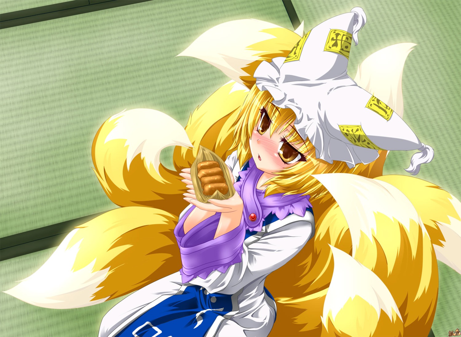 animal_ears, kazami_karasu, tail, touhou, yakumo_ran
