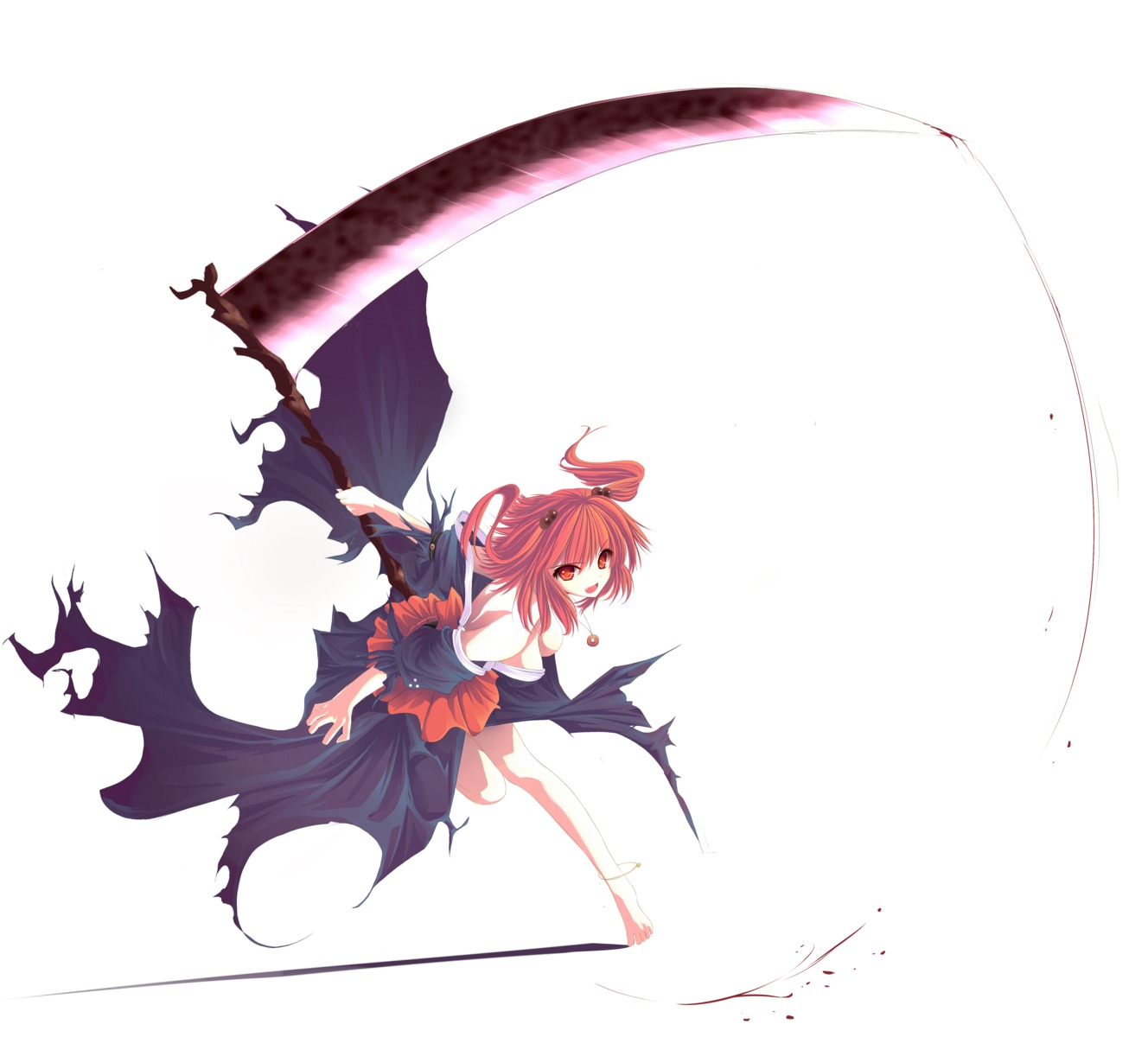 cleavage, dreamlight2000, onozuka_komachi, touhou
