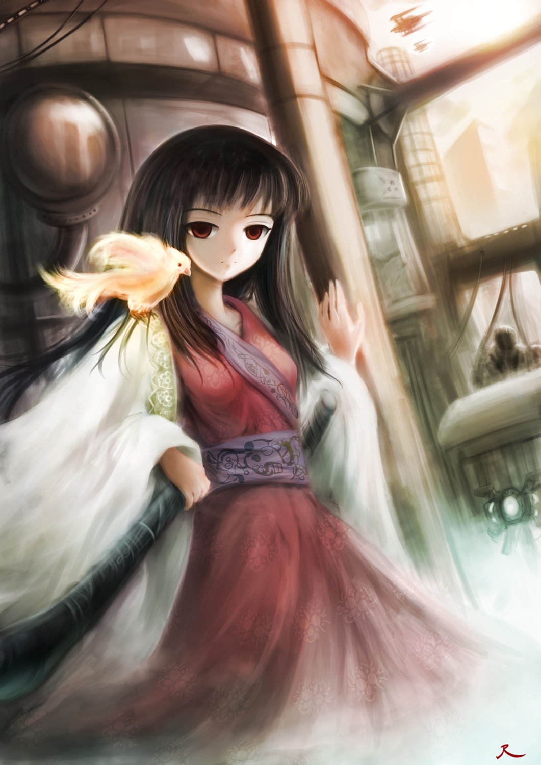 helrouis, houraisan_kaguya, touhou
