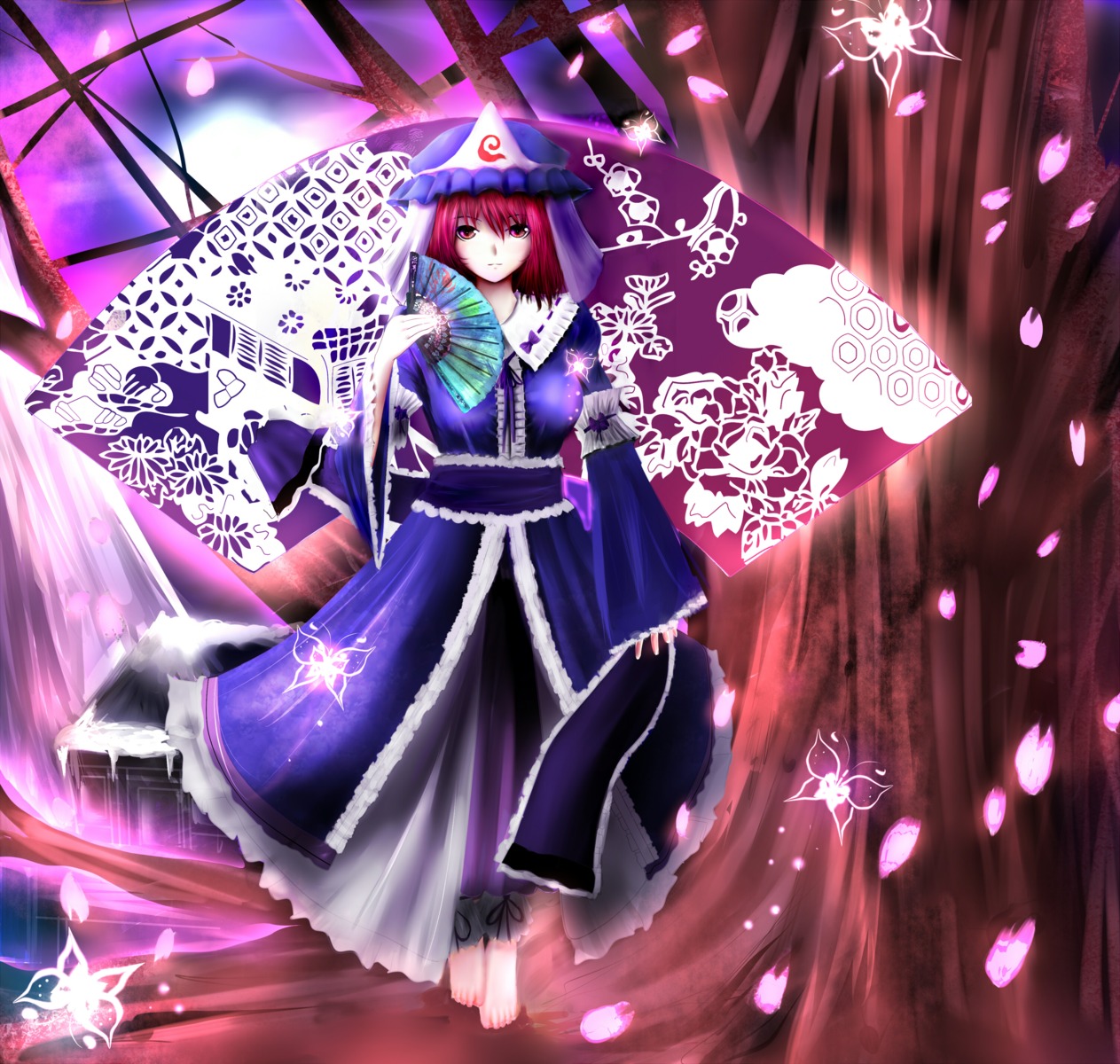 helrouis, saigyouji_yuyuko, touhou