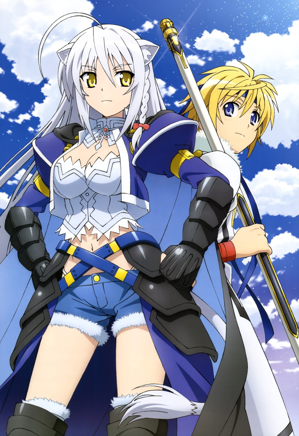 animal_ears, armor, dog_days, leonmitchelli_galette_des_rois, shinku_izumi, tail, tateishi_kiyoshi