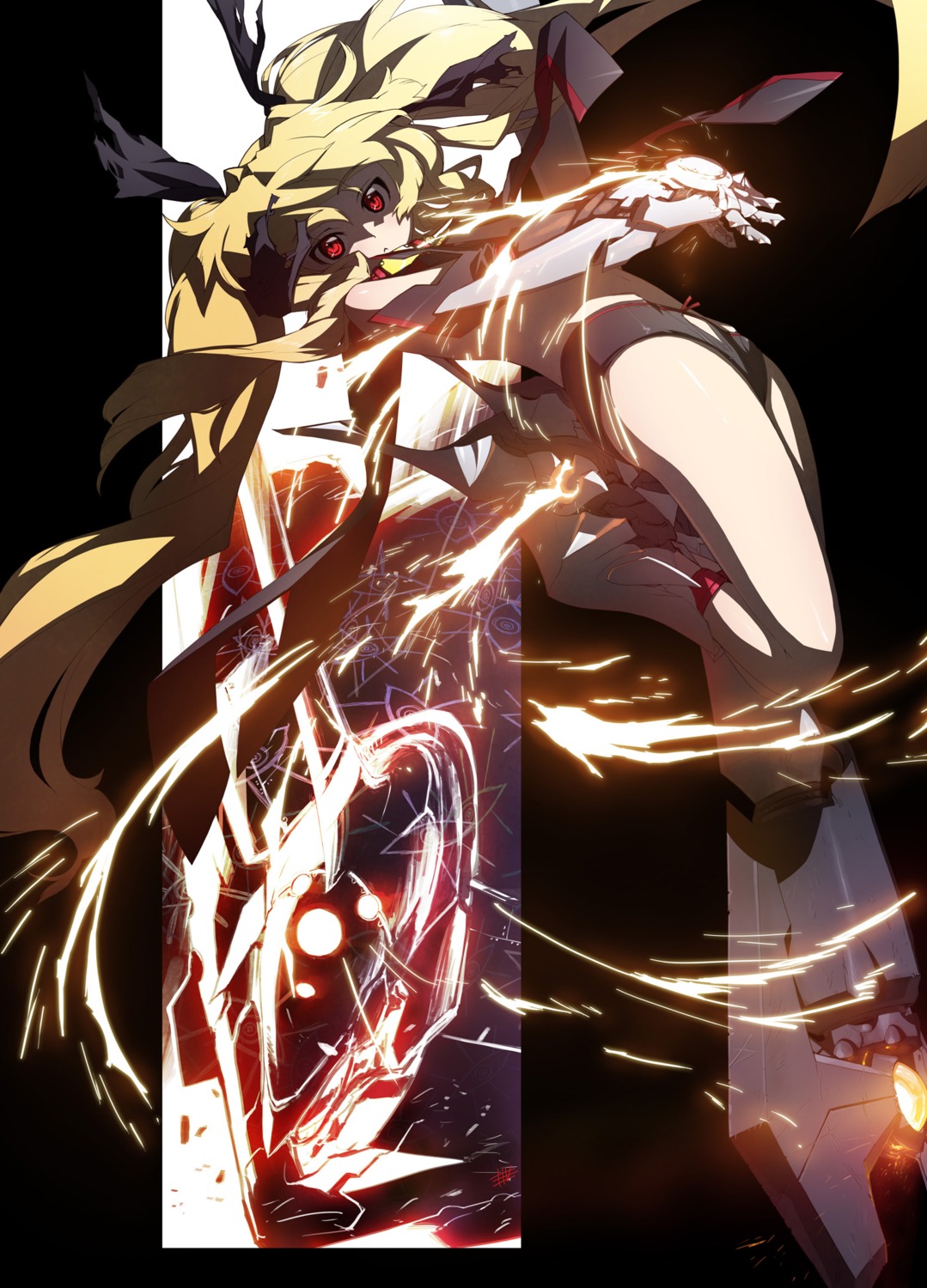 jpeg_artifacts, mahou_shoujo_lyrical_nanoha, wadatsumi_garland