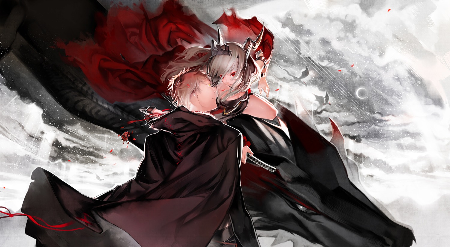 horns, kaninn, sword