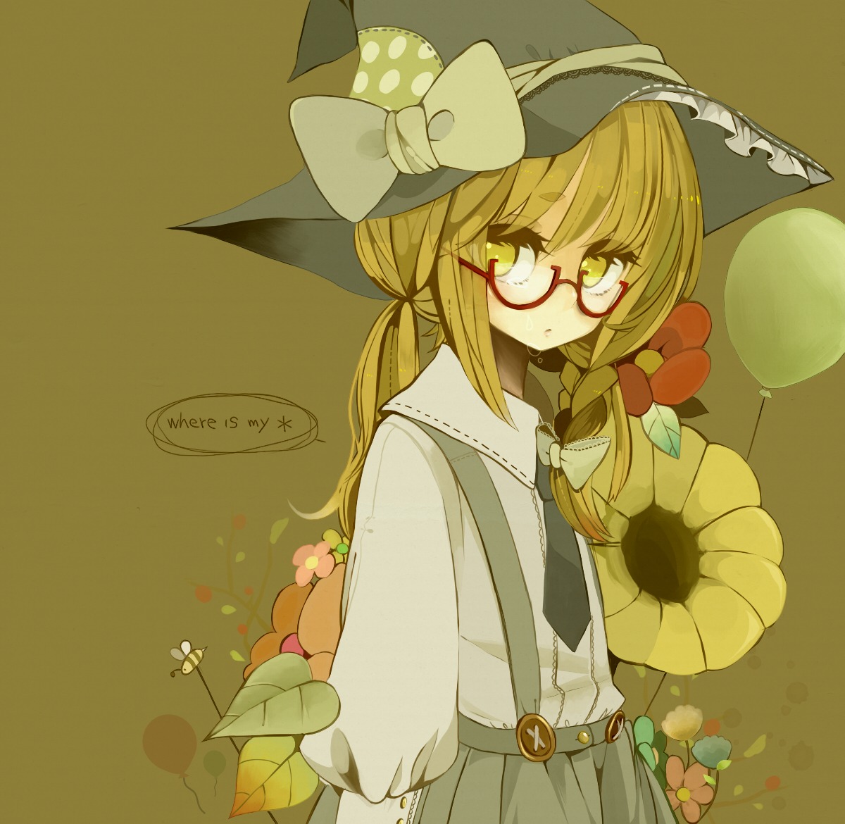 kirisame_marisa, megane, purinto, touhou, witch