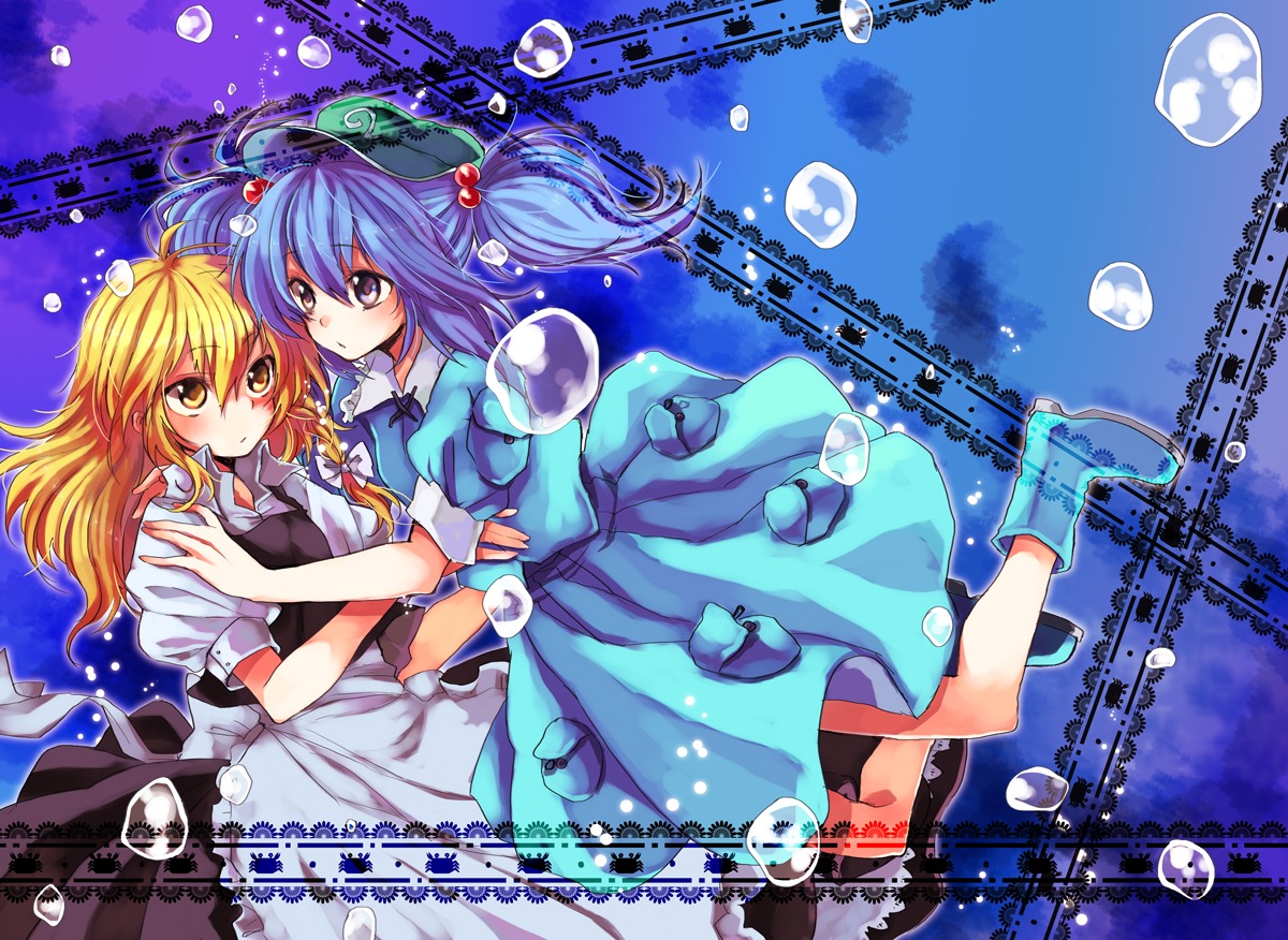 kawashiro_nitori, kirisame_marisa, miya_(tsumazukanai), touhou