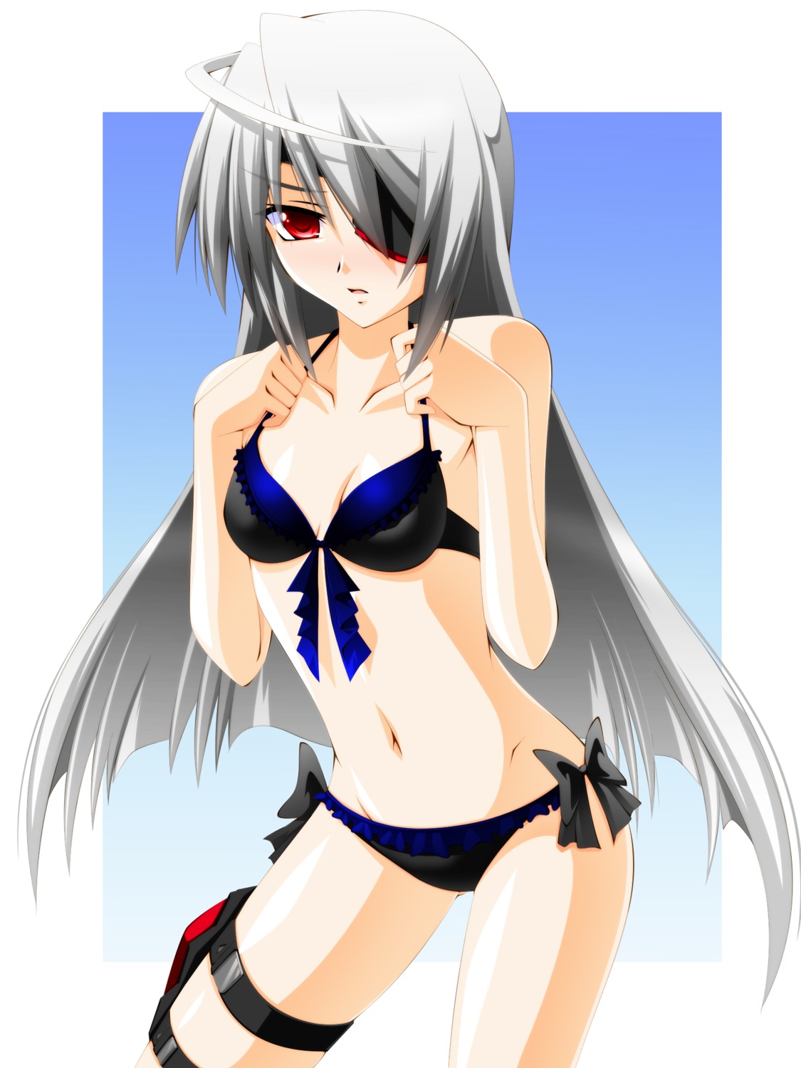 bikini, engo_(aquawatery), eyepatch, infinite_stratos, laura_bodewig, swimsuits