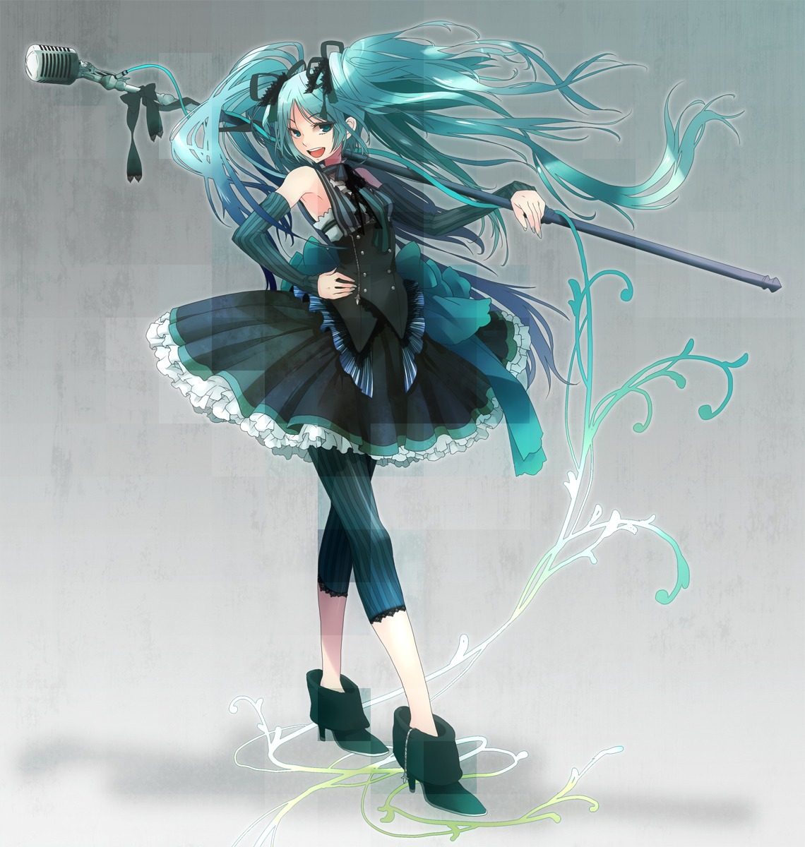 hatsune_miku, vocaloid, zerokichi