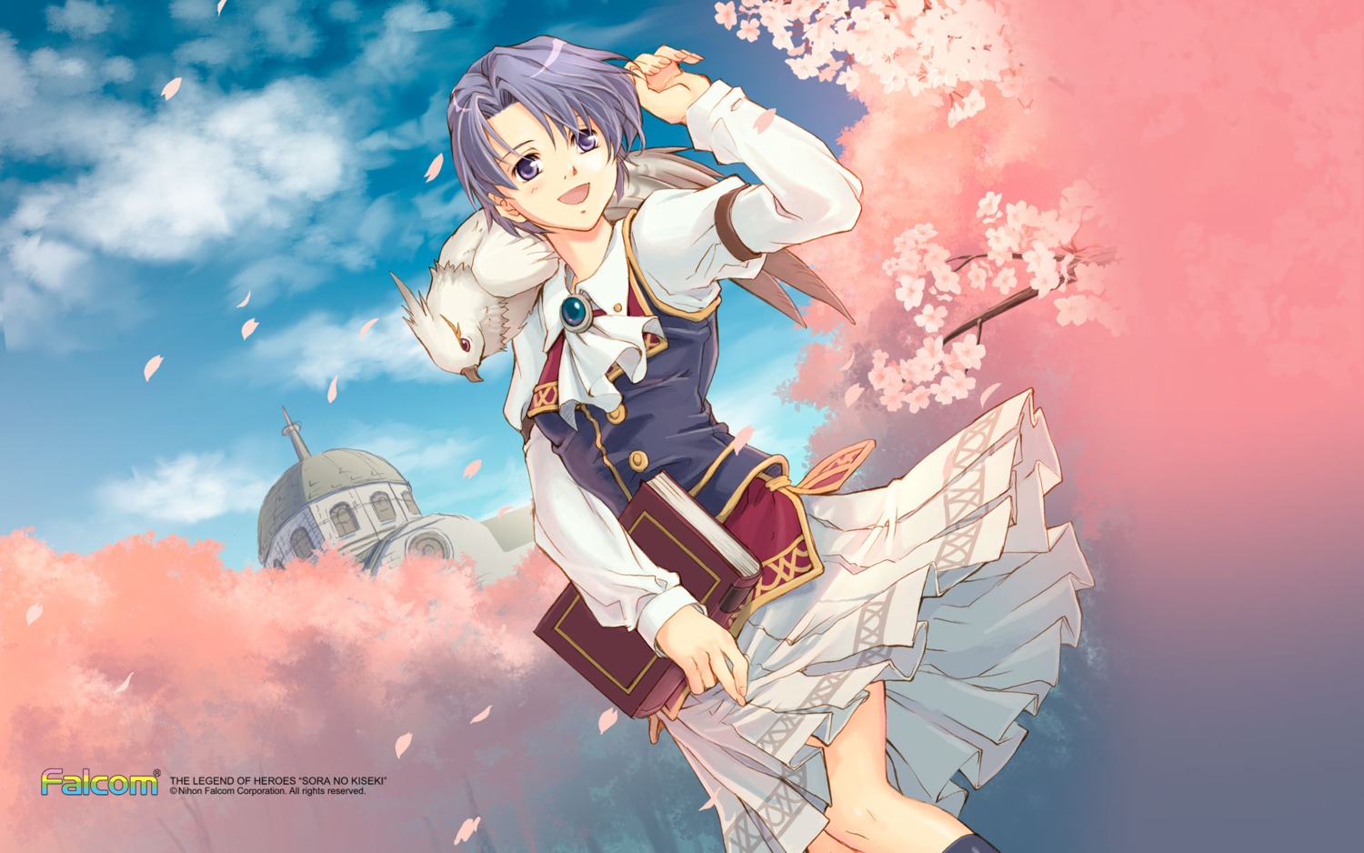 eiyuu_densetsu, eiyuu_densetsu:_sora_no_kiseki, falcom, klose_rinz, wallpaper