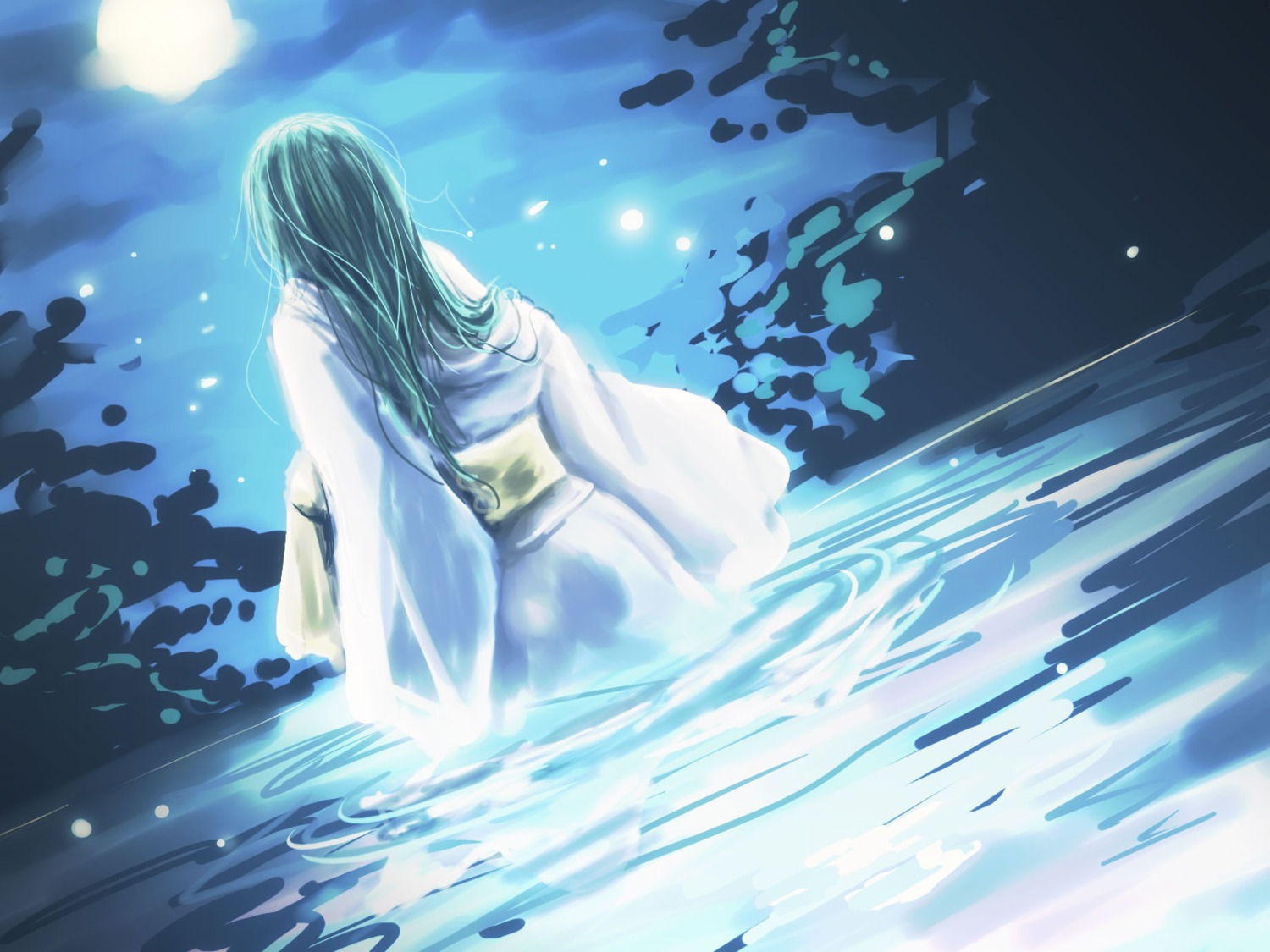 kimono, landscape, pd-x, wallpaper