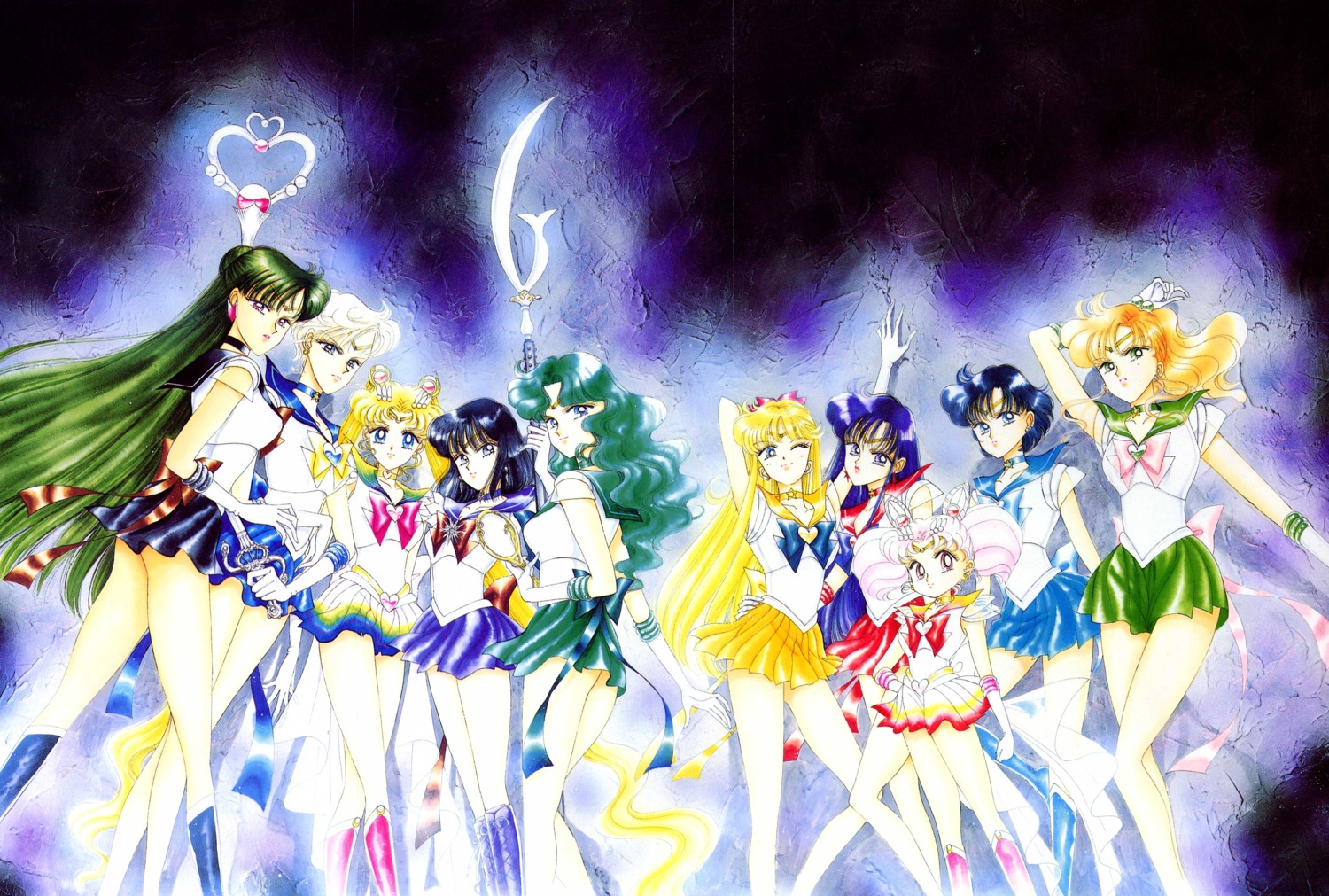 aino_minako, bishoujo_senshi_sailor_moon, chibiusa, hino_rei, kaiou_michiru, kino_makoto, meiou_setsuna, mizuno_ami, takeuchi_naoko, tenou_haruka, tomoe_hotaru, tsukino_usagi