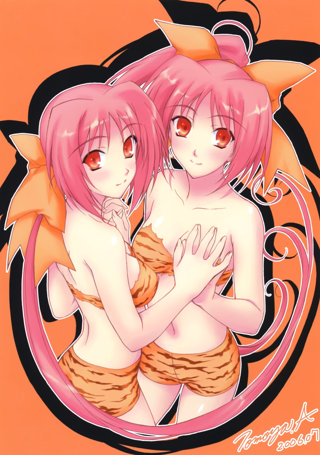 andou_tomoya, bikini_top, cleavage, swimsuits