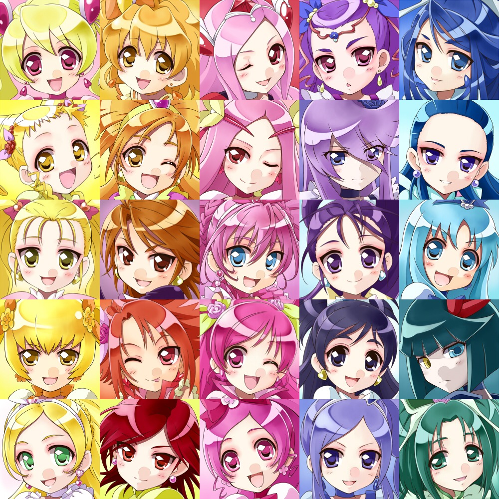 aono_miki, dark_precure, expression, fresh_precure!, futari_wa_precure, futari_wa_precure_splash_star, hanasaki_kaoruko, hanasaki_tsubomi
