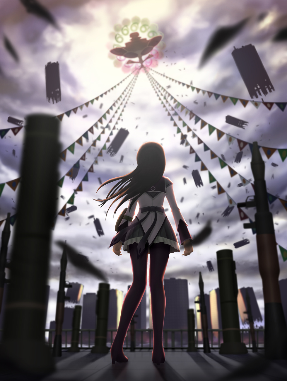 akemi_homura, mahou_shoujo_madoka_magica, pantyhose, siraha, walpurgis_no_yoru