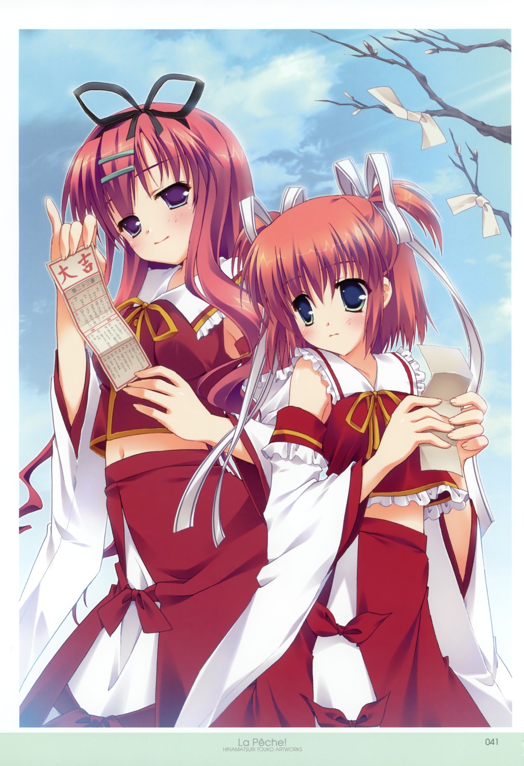 hinamatsuri_touko, miko, mikoko, shirakami_aine, shirakami_hinano