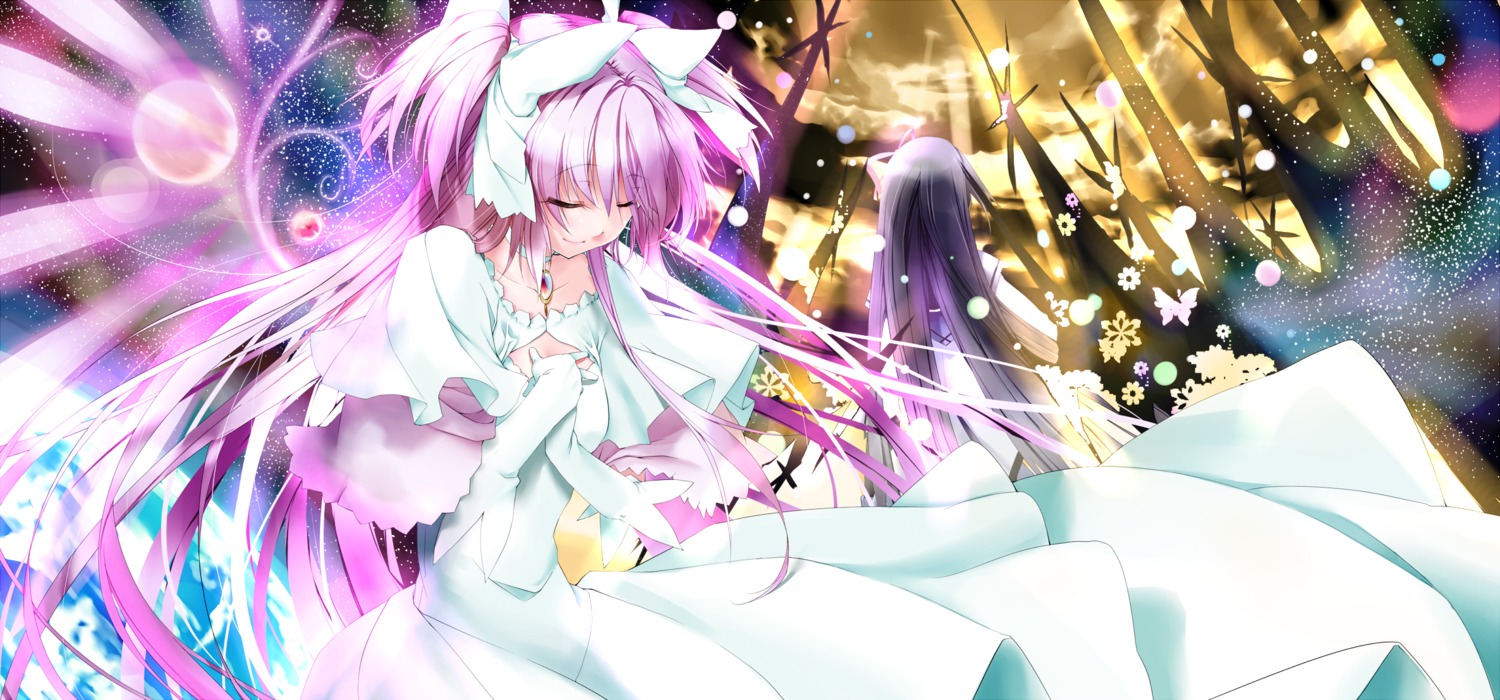 akemi_homura, dress, hazuki_touya, kaname_madoka, mahou_shoujo_madoka_magica, ultimate_madoka