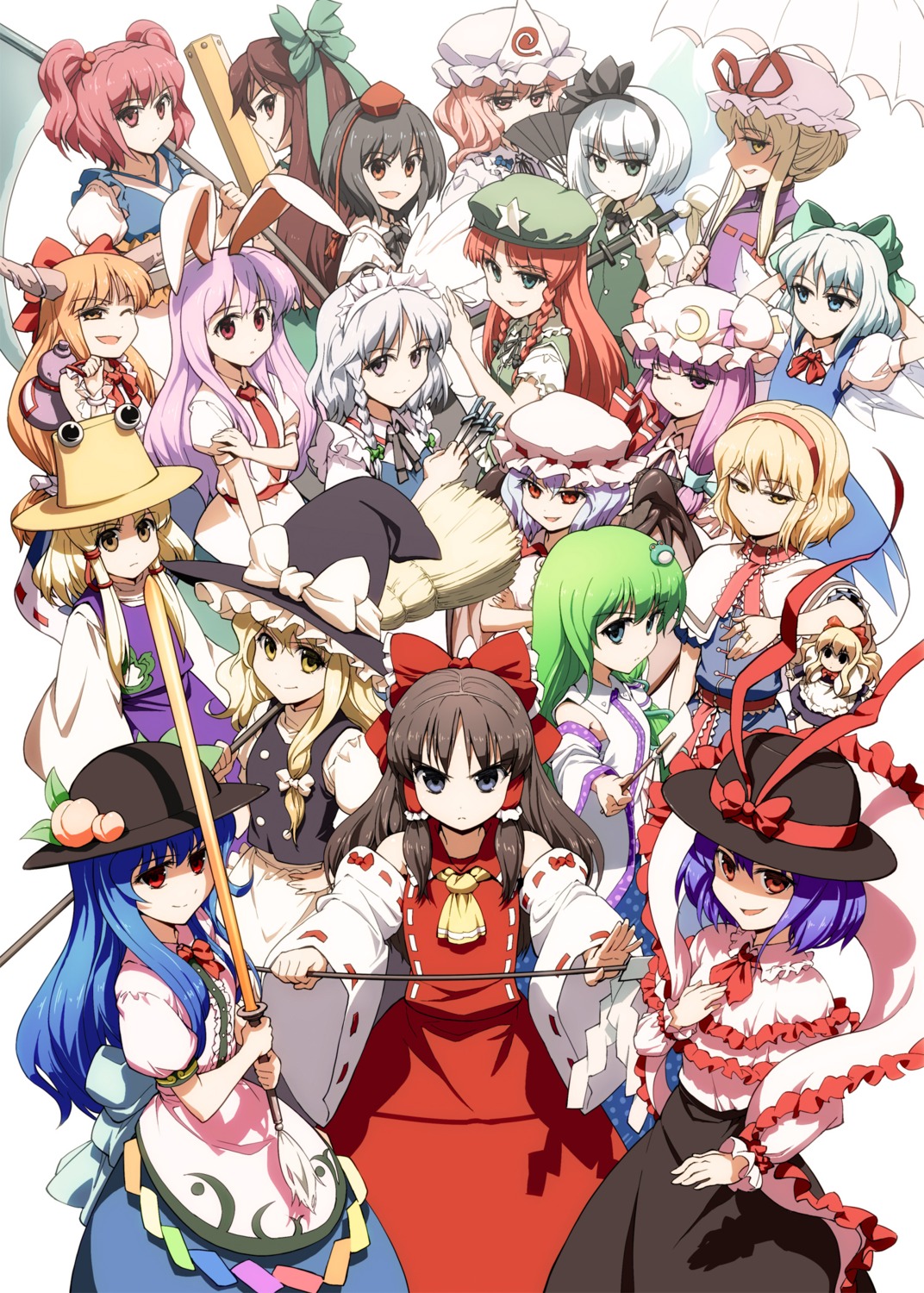 alice_margatroid, hakurei_reimu, hinanawi_tenshi, hong_meiling, ibuki_suika, izayoi_sakuya, kirisame_marisa, kochiya_sanae