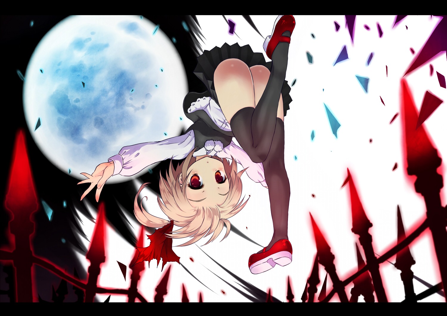 rumia, sumisu_(mondo), thighhighs, touhou