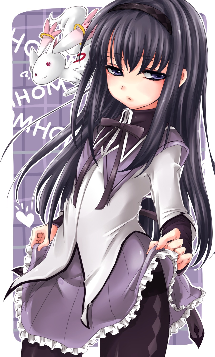 akemi_homura, kimigainai, kyubey, mahou_shoujo_madoka_magica